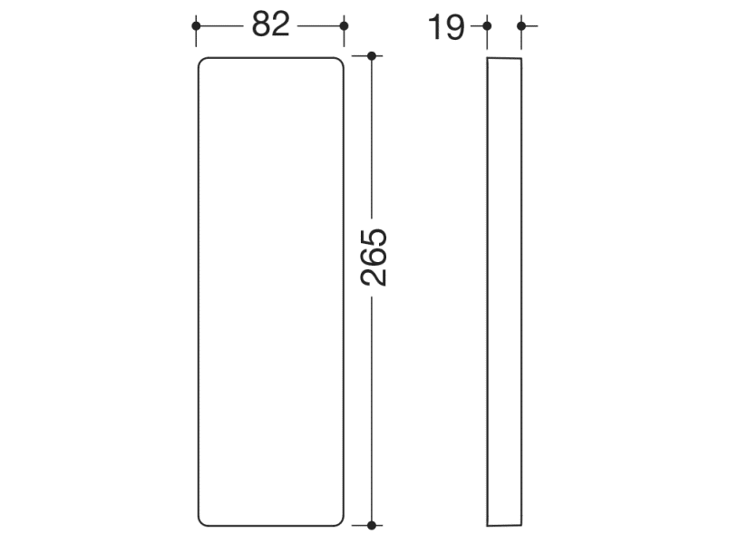 950.50.10190 монтажная пластина с крышкой HEWI USA Produkte  - Вид №2