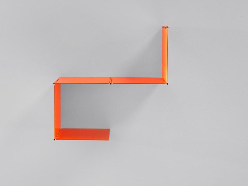 ZAVA Модульный настенный книжный шкаф из железа sun-id-1482214 - Вид №5