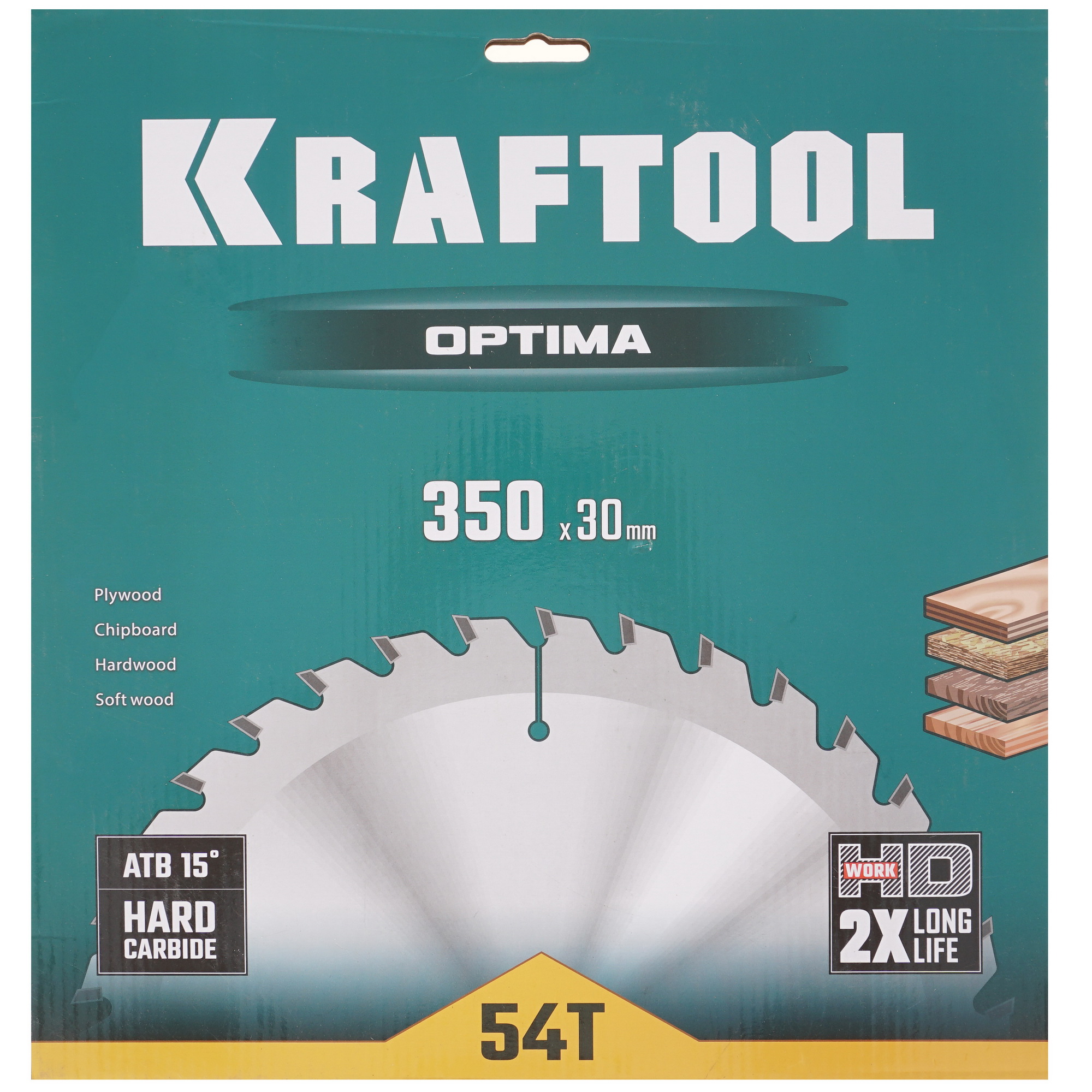 Диск пильный KRAFTOOL Optima 36951-350-30 9173754 STDN-0113740 - Вид №3