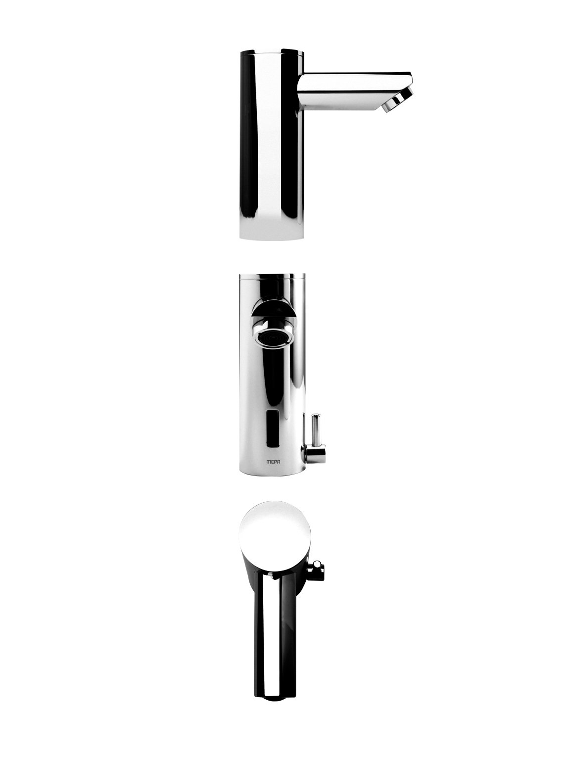 718860 MEPA  ИК-смесители для умывальников Saniline Style для SWE, открытый, с питанием от сети 