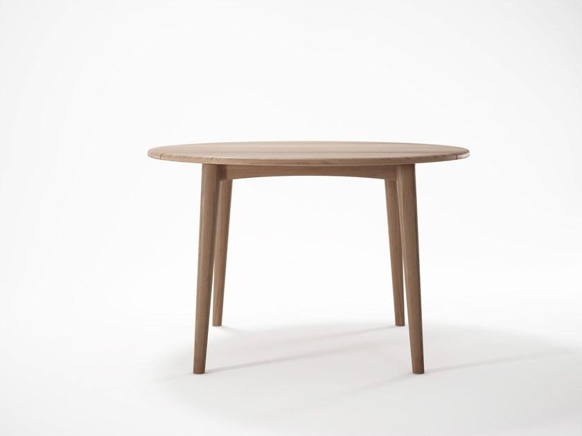 KARPENTER Круглый обеденный стол из тикового дерева Grasshopper sun-id-1451749 - Вид №1