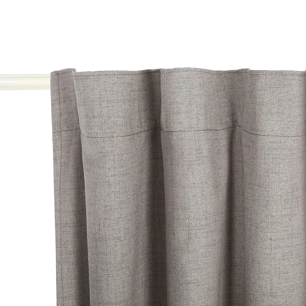 Штора на ленте блэкаут Столица текстиля Monaco 200x300 см цвет серо-коричневый STLM-2084529 - Вид №4