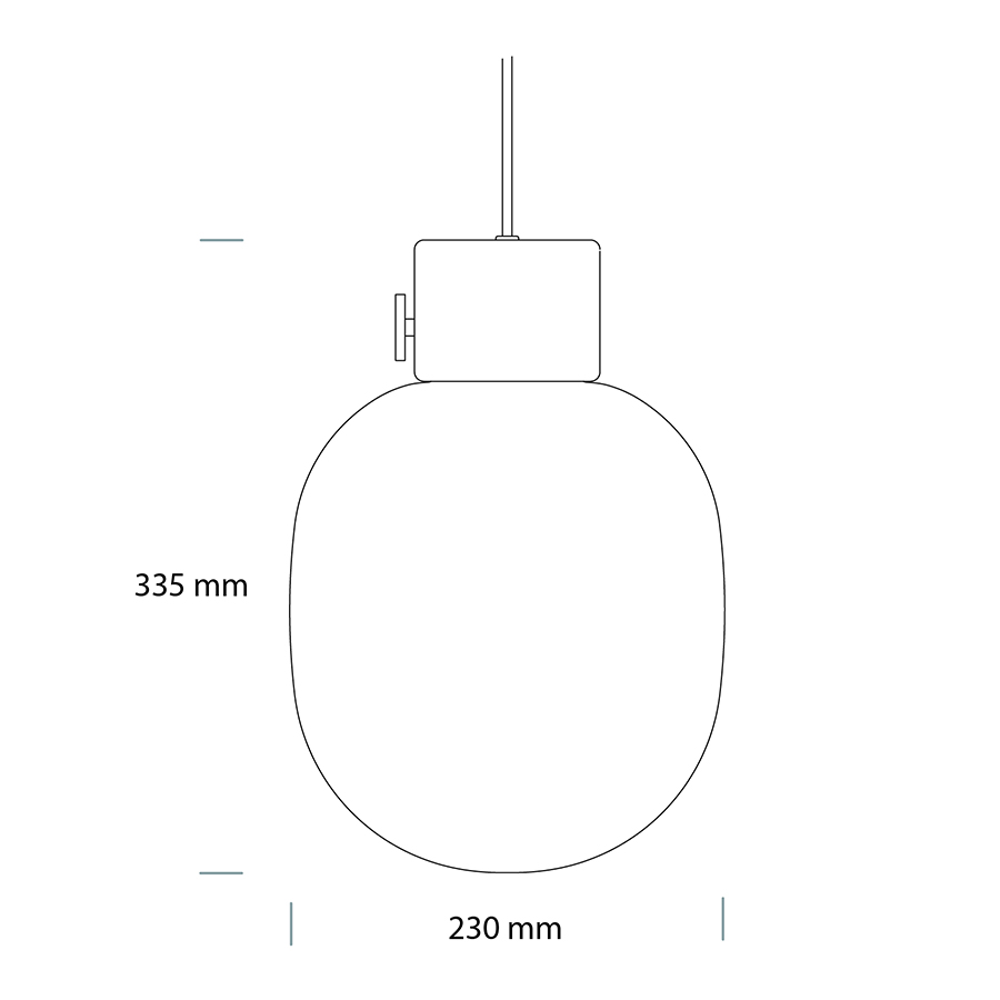 1820839 MENU Металлический подвесной светильник JWDA Полированная латунь  - Вид №3
