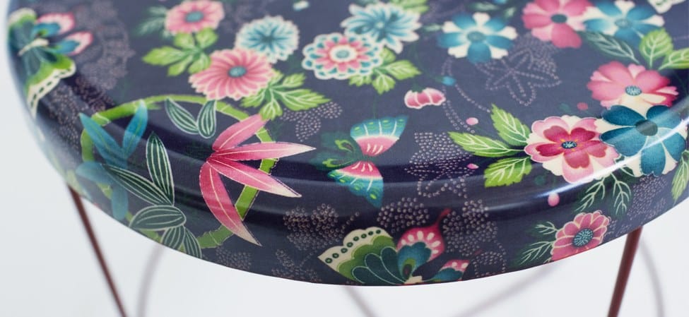 Круглый журнальный столик из полиэфирной смолы со стальной основой MOROSO UKIYO ARCH-00004407 - Вид №6