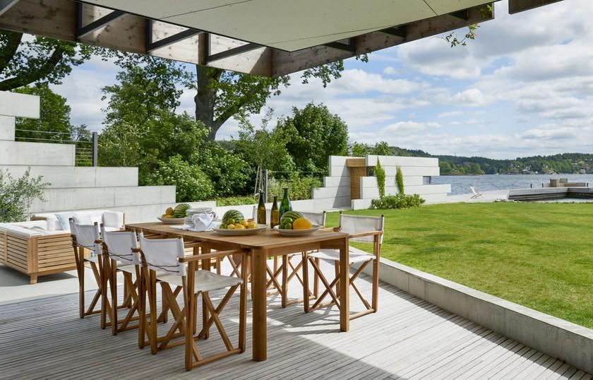 Skargaarden Прямоугольный садовый стол из тика Korsö sun-id-1506200 - Вид №2