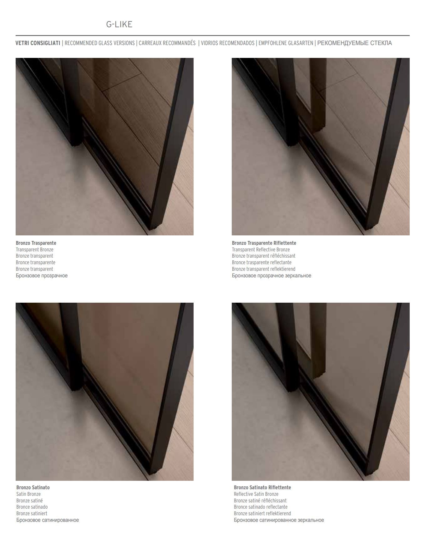 Раздвижные двери из стекла и алюминия GIDEA G-Like ARCH-00042864 - Вид №23