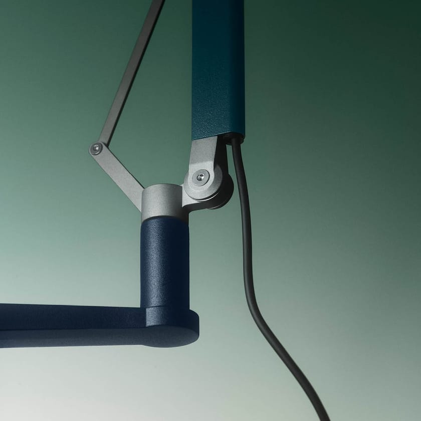 Алюминиевая настольная лампа с гибким кронштейном In Stock Stilnovo ARCH-00086675 - Вид №2