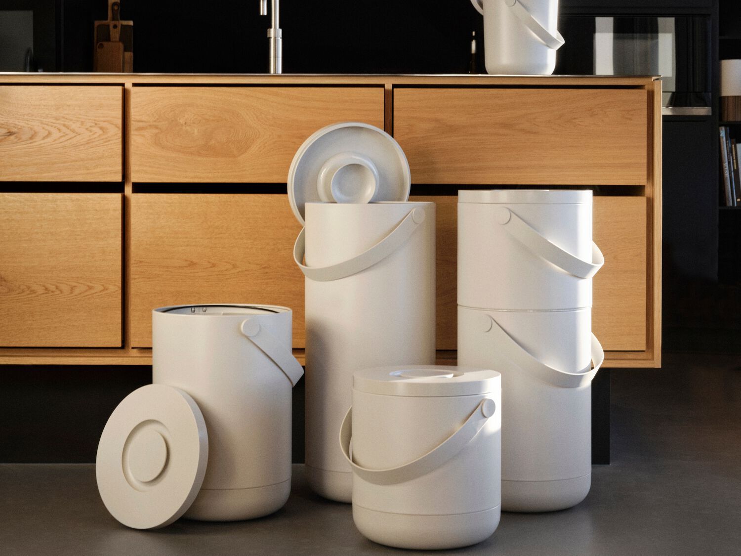 Кухня ABS мусорное ведро ZONE DENMARK Circular ARCH-00115049 - Вид №18