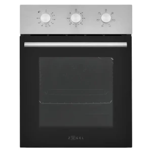 Встраиваемый духовой шкаф Zugel ZOE604X 45x59.5x60 см конвекция цвет черно-серый