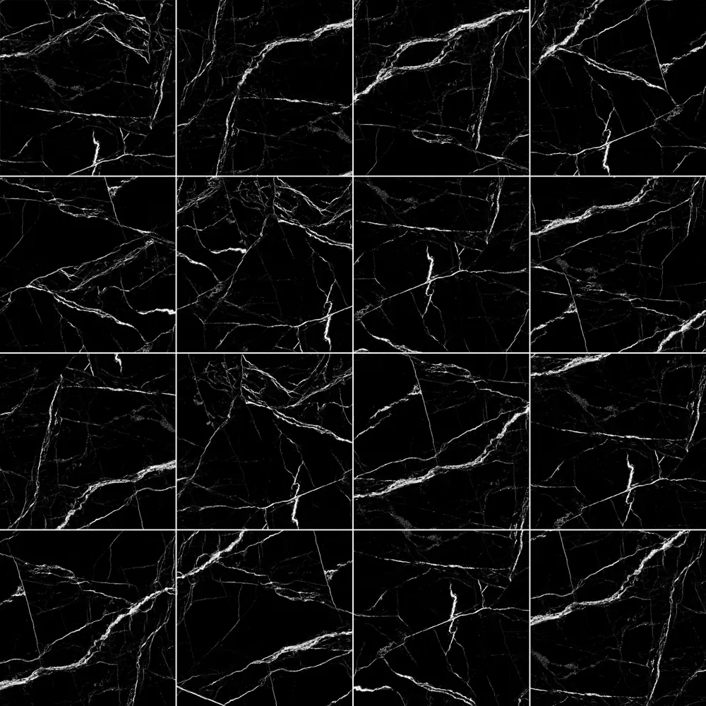 Глазурованный керамогранит Ag Spinner Black 60x60 1.44 м² полированный цвет черный 89417059 STLM-2066373 Santreyd ABGRES - Вид №2