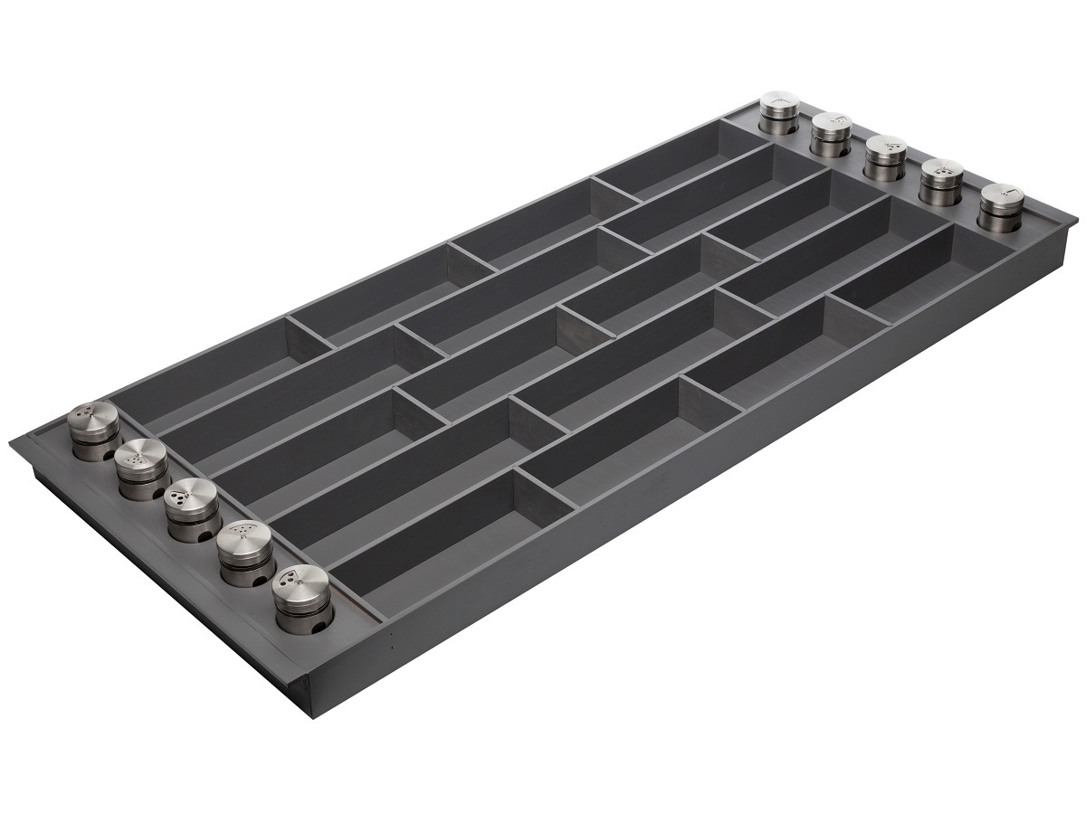 Лоток для столовых приборов Epos Lux 1200 TB Dark Grey  NAVAKO 10281