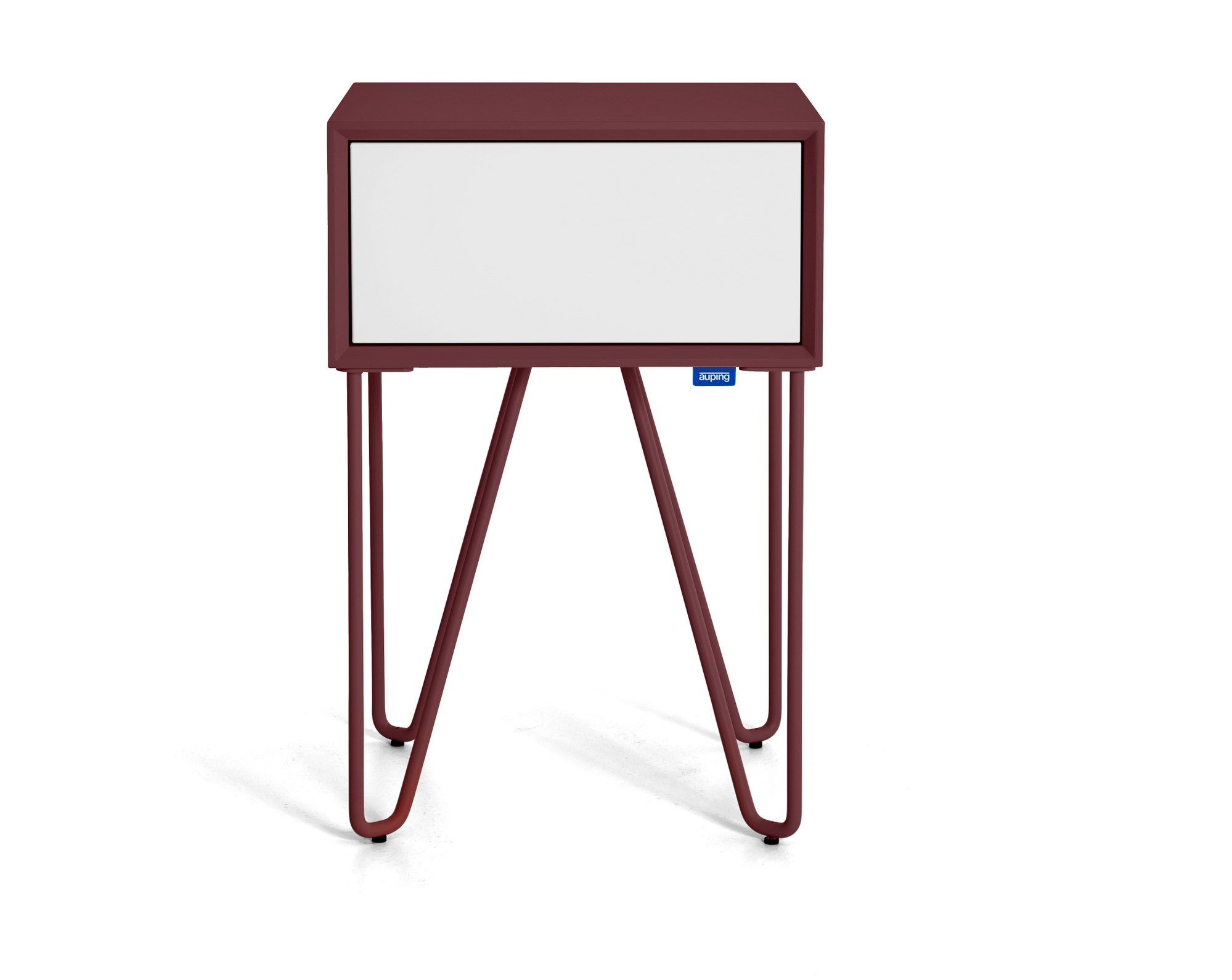 Деревянная и металлическая прикроватная тумбочка с ящиком Auping PIXEL ARCH-00114683 - Вид №14