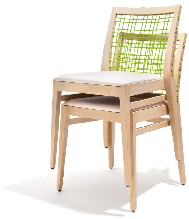 Blifase Штабелируемое кожаное кресло Maxine sun-id-1510921 - Вид №1