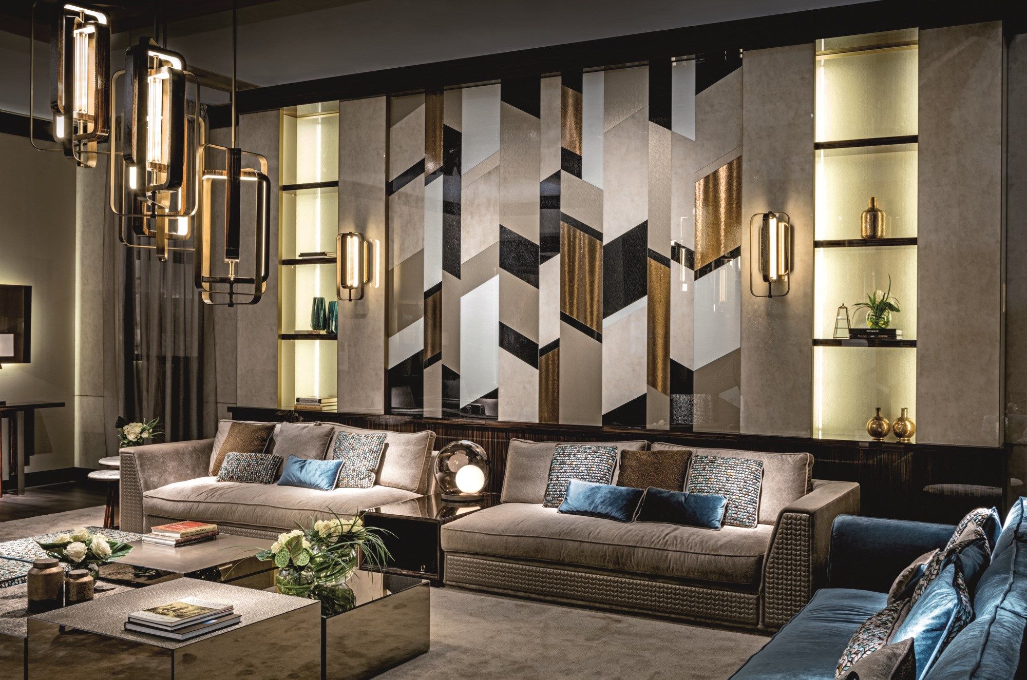 Журнальный столик в бронзовом зеркале или дымчатом зеркале Sicis Cube ARCH-00010689 - Вид №1