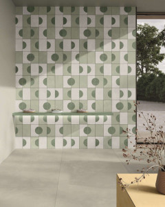 Пол / керамогранит с эффектом смолы