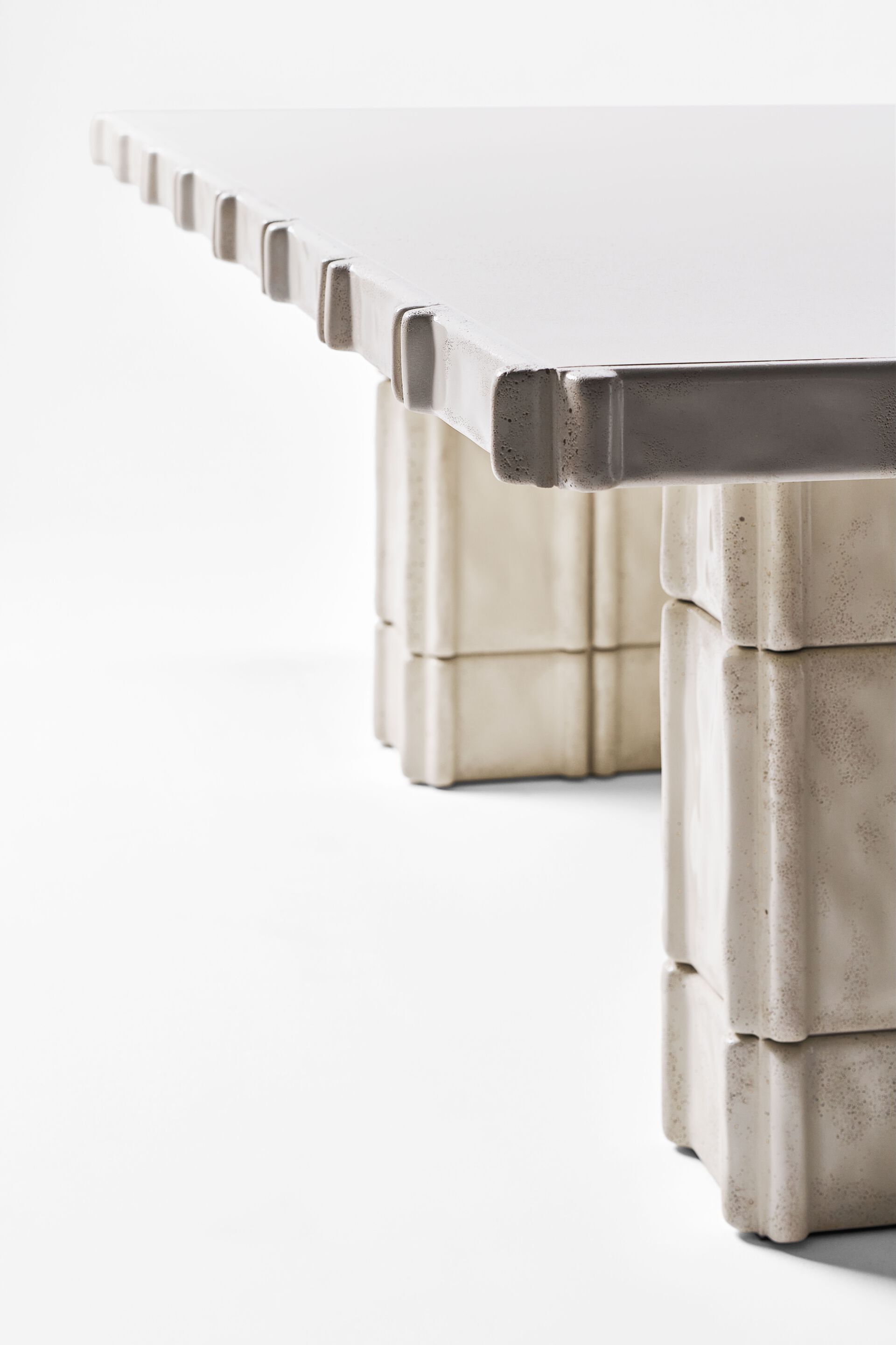 Прямоугольный обеденный стол Cimento® Riva ARCH-00093297 - Вид №5