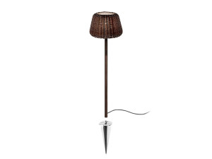 Алюминиевая напольная лампа