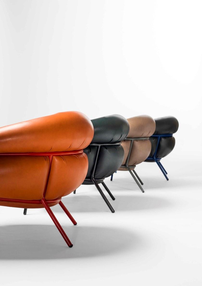 BD Barcelona Design Кожаное кресло с подлокотниками Grasso sun-id-1473829 - Вид №19