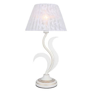 Настольная лампа Omnilux Caulonia OML-75204-01 OMNILUX ИНТЕРЬЕРНЫЕ, ФЛОРИСТИКА 195241 Белый