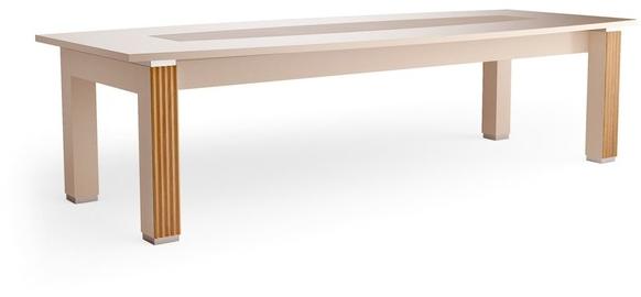 Caroti Стол для совещаний из лакированного прямоугольного дерева Concept 306 - Вид №3