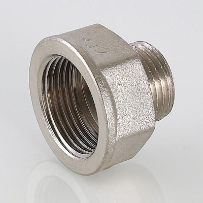 VTr.592.N.0403 Фитинг резьбовой – переходник Valtec 1/2" х 3/8"  - Вид №3