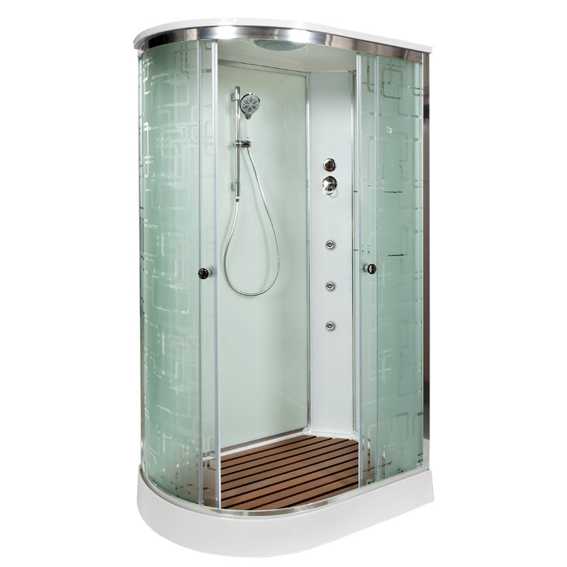 ЕМ4512 R N с гидромассажем (гм.) Душевая кабина DETO Серия EM ЕМ1511 R с гидромассажем (гм.) - Вид №6