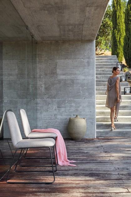 MANUTTI Штабелируемый садовый стул из ткани Loop sun-id-1387591 - Вид №3