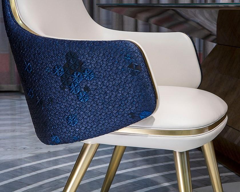 Sicis Стул из ткани с подлокотниками sun-id-1506202 - Вид №2