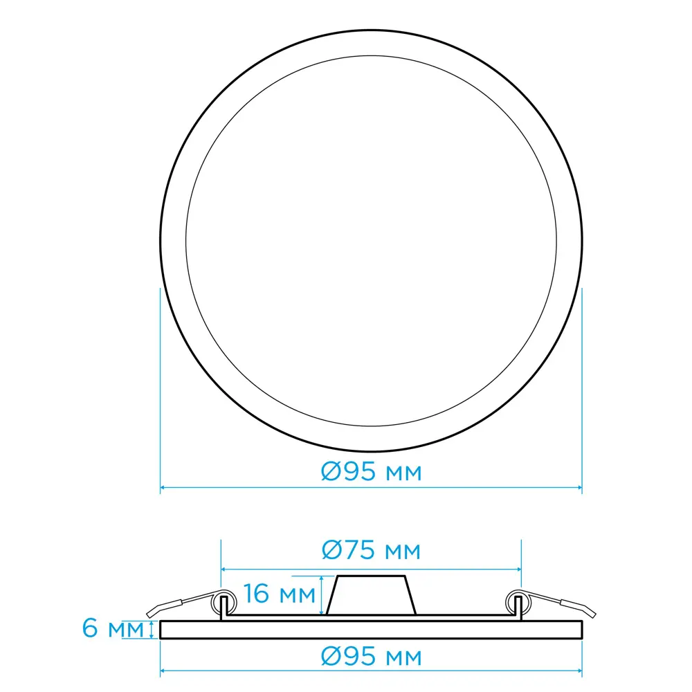 Встраиваемый светильник APEYRON для точечного освещения с теплым светом 88110322 STLM-0076801 - Вид №7
