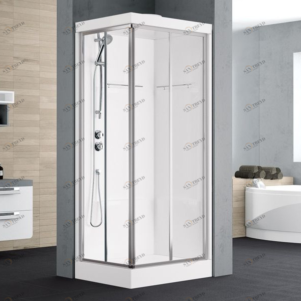 Novellini. Душевая кабина 90x70 см A STANDARD с крышей ALBA ALBA7090SMT1BALBA7090DMT1B