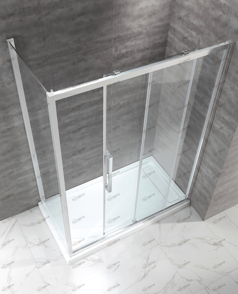 Душевой уголок CEZARES LUX-SOFT-W-AH-1-140/100-C-Cr-IV