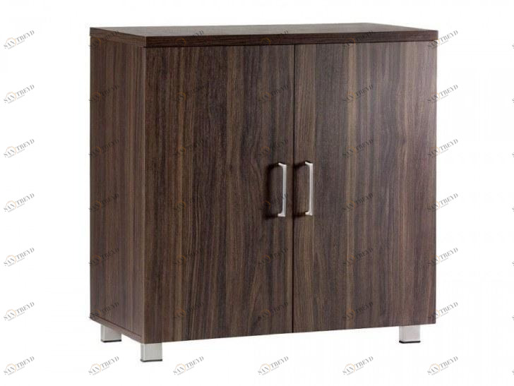 Arrediorg.it® Низкий офисный ящик для хранения из дерева с распашными дверцами Platinum sun-id-1401594