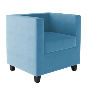 Кресло полиэстер Seasons Корса 73x65x73 см цвет голубой 85151537 STLM-2182155