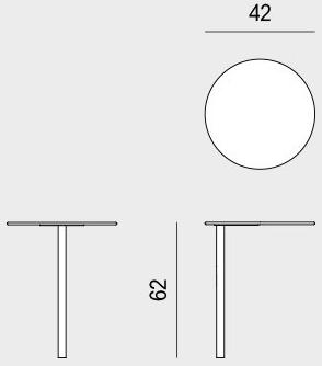 Viganò Круглый стол для подряда Tommy sun-id-1455239 - Вид №3