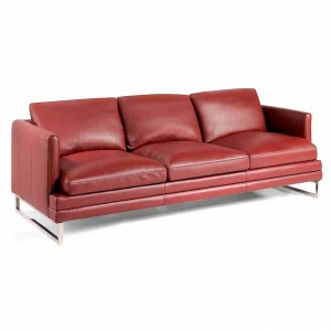 Диван Personal Piel трехместный прямой красный от Angel Cerda ANGEL CERDA ДИЗАЙНЕРСКИЕ 150244 Красный
