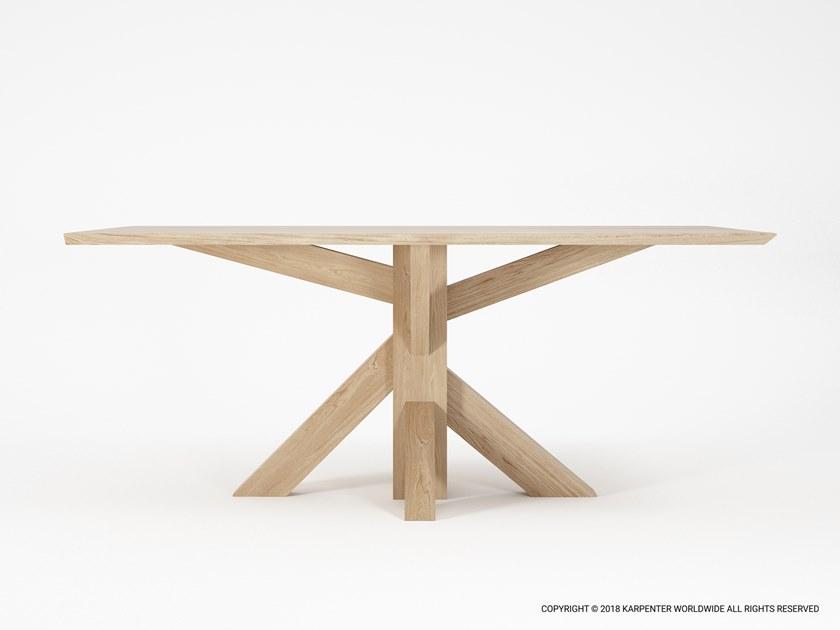KARPENTER Прямоугольный стол из дуба Ki Ki04 - Вид №1