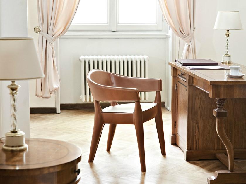 ALMA DESIGN Кожаное кресло с подлокотниками Jo sun-id-1435233 - Вид №2