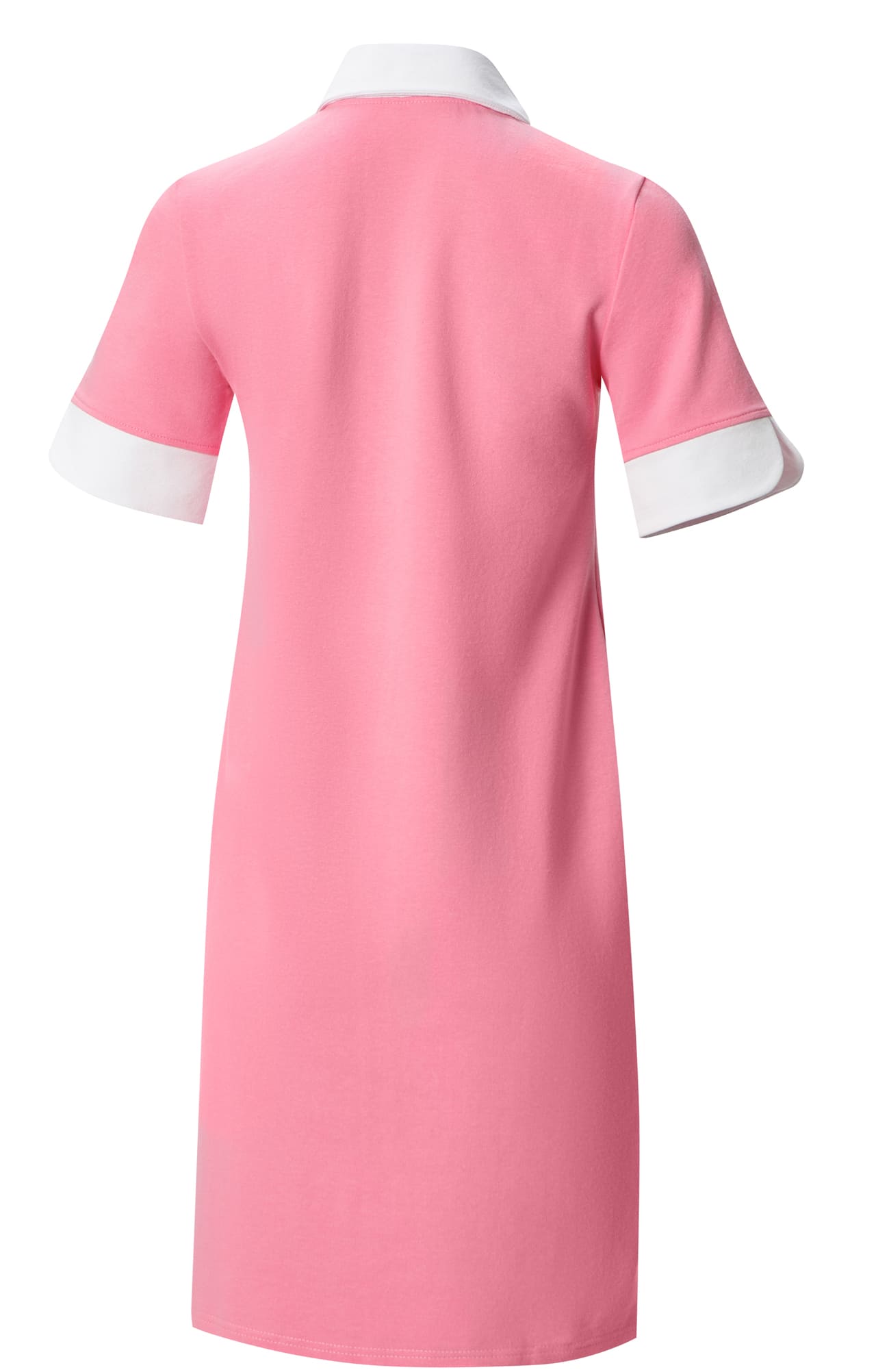 64667 Платье-поло трикотажное цвет PINK (розовый) GRACE  Одежда для обслуживающего персонала  размер 48 (L)  - Вид №1