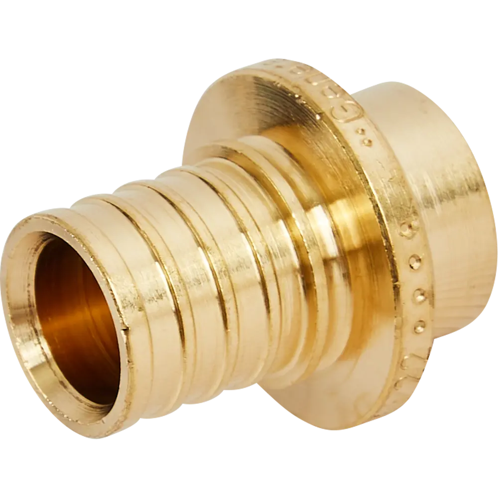 Заглушка аксиальная STOUT для труб PEX 16 мм никелированная латунь 83671408 STLM-0043294 - Вид №1