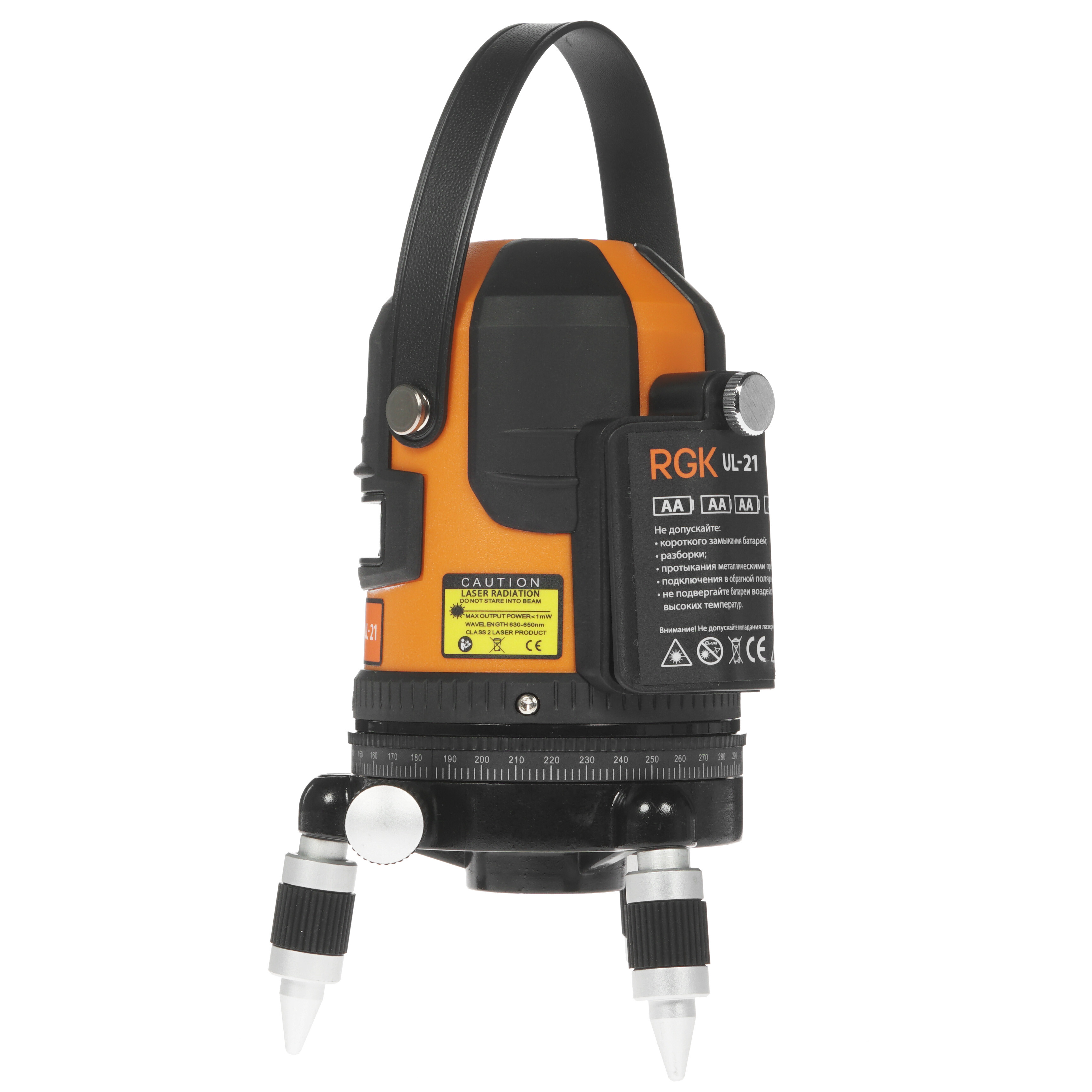 Лазерный нивелир RGK UL-21 1080226 STDN-0118754 - Вид №2