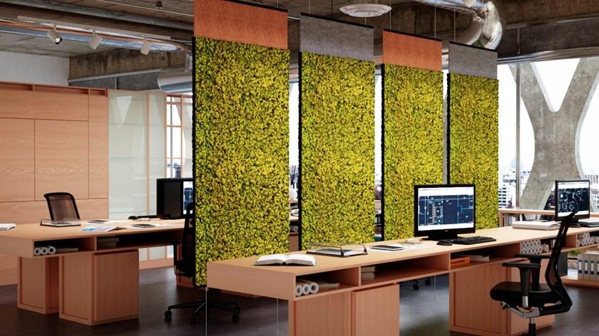 GREEN MOOD Акустическая стеновая панель из мха Design sun-id-1494656 - Вид №4