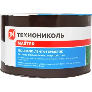 Лента-герметик Никобенд 10x0.1 м цвет коричневый 14115044 STLM-2130637