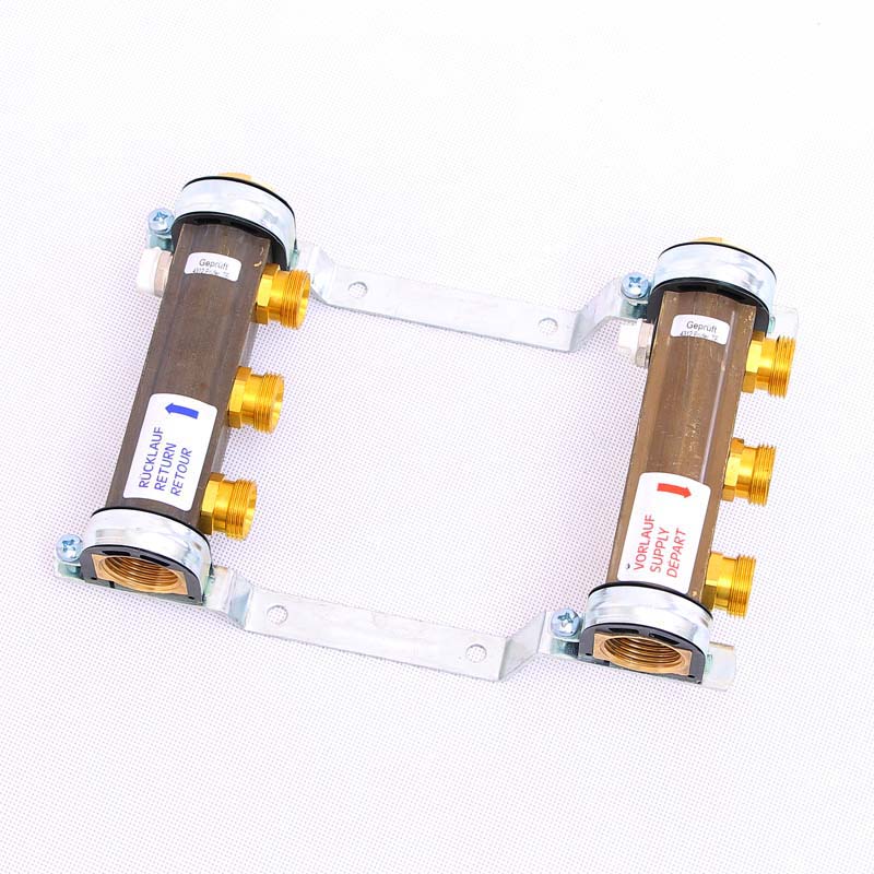 Нерегулируемая коллекторная группа HKV/A WATTS Ind 1"x3/4"ЕК 3 выхода 10004540 - Вид №1