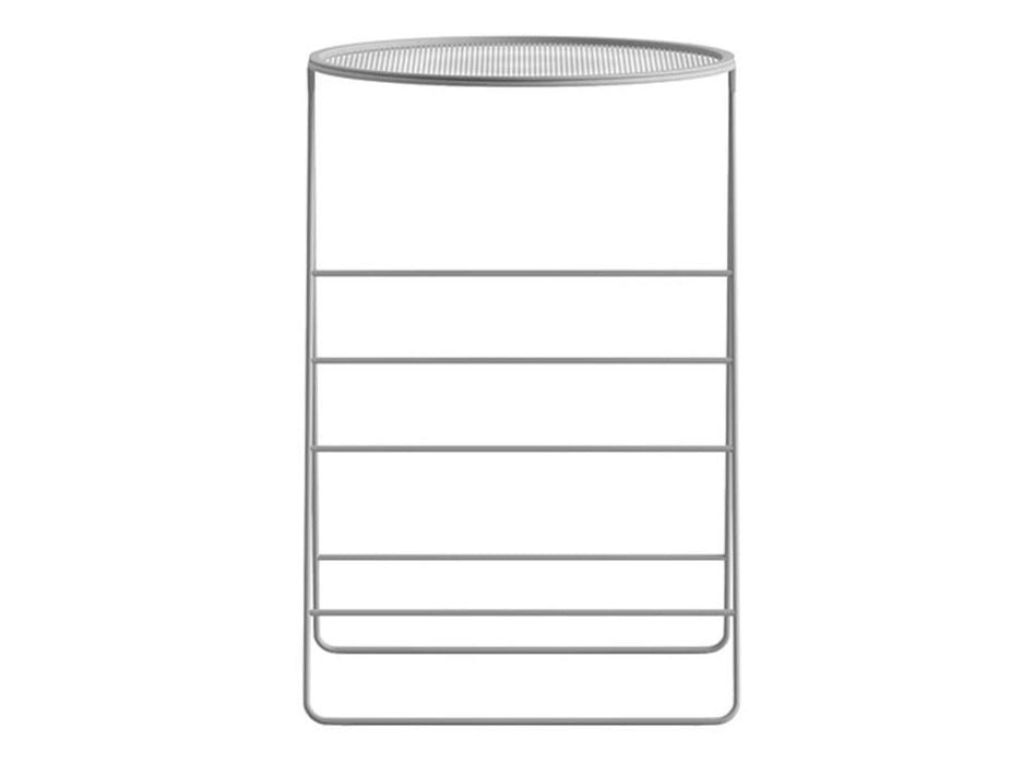 Высокий окрашенный металлический журнальный столик с подносом Ersa HI ARCH-00153049 - Вид №5