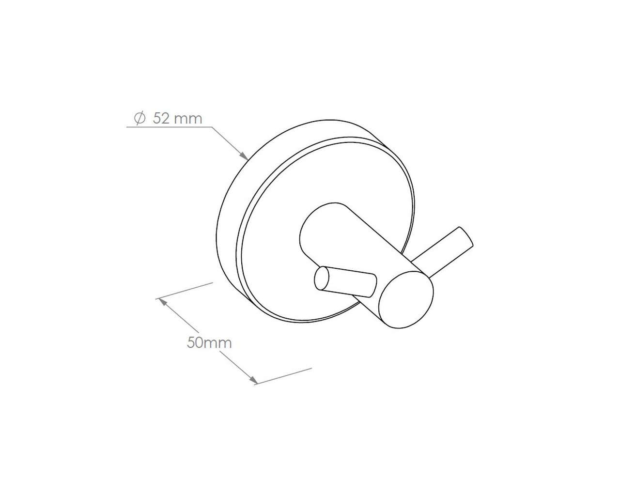 GSB401 Двойная вешалка STELLA WHITE LINE, белый Merida  - Вид №1