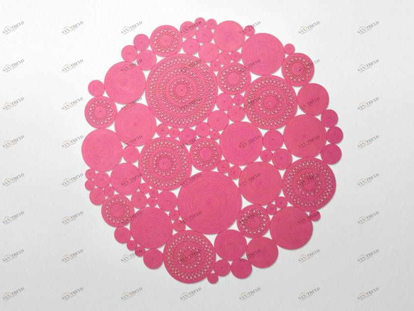 Paola Lenti Однотонный коврик ручной работы sun-id-1394455