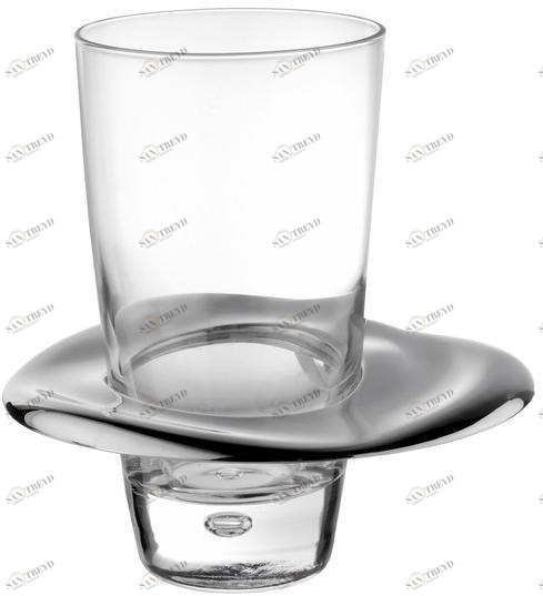 JUSTIME Настенный держатель для зубных щеток из хромированной латуни Ether 6781-30-80cp