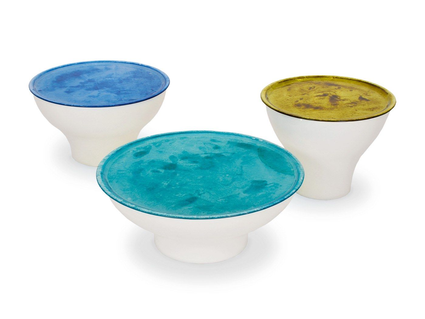 Круглый стеклянный журнальный столик FISCHER MÖBEL Breda ARCH-00059770 - Вид №1