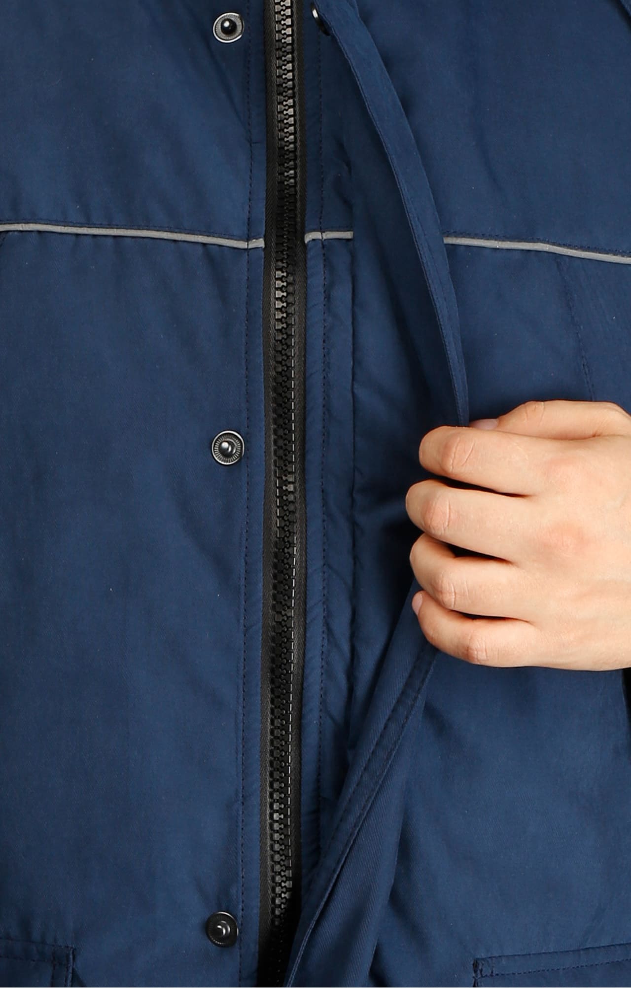 5035749 Куртка "Простор" утепленная темно-синяя  Зимняя спецодежда  размер 56-58/182-188  - Вид №8