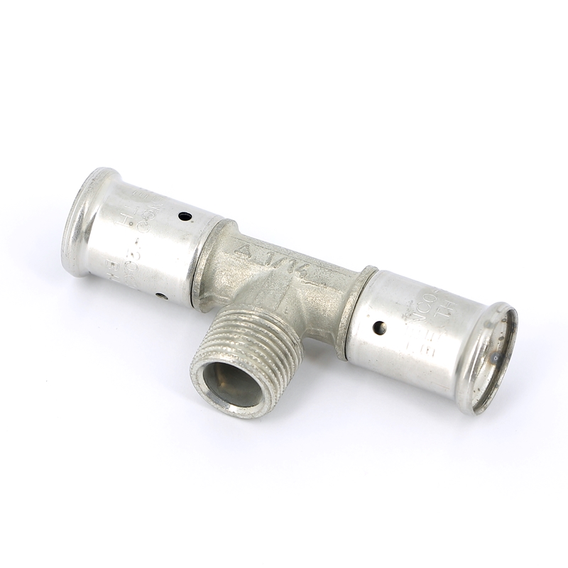 Тройник НР пресс HENCO 20x1/2"x20 14P200420 - Вид №1